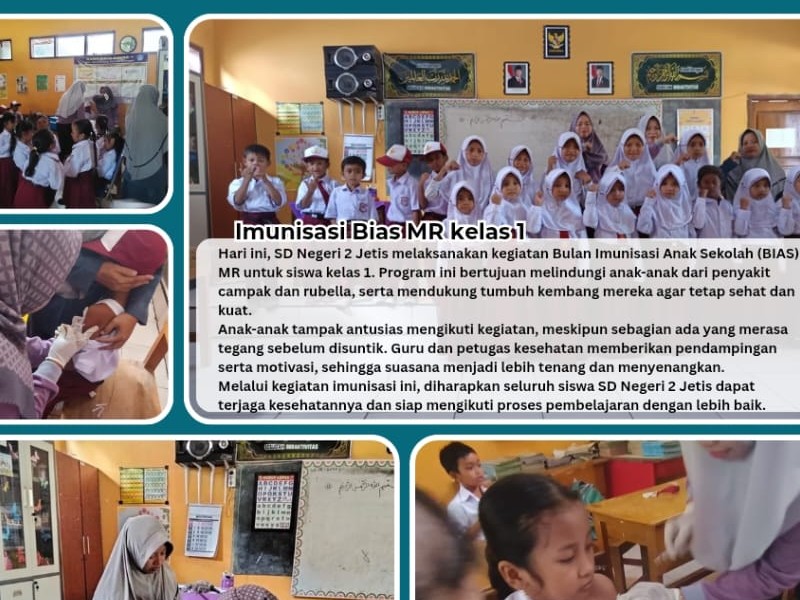 BIAS DAN IMUNISASI SD NEGERI 2 JETIS